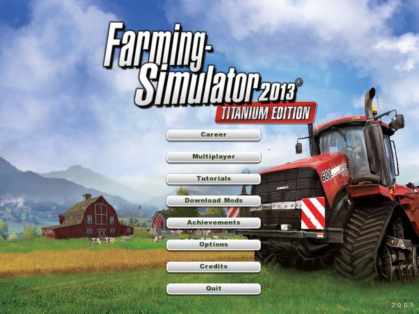Диск Farming Simulator 2013