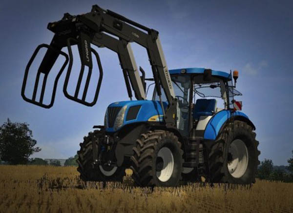 New Holland T7050 + Frontloader and Tools
