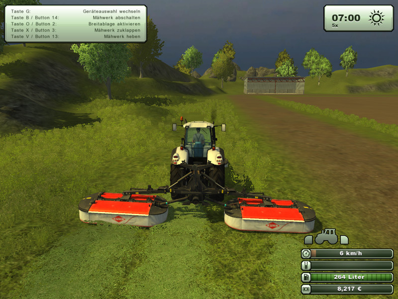 KUHN PZ 960 V 2.0 MIT SCHWADABLAGE