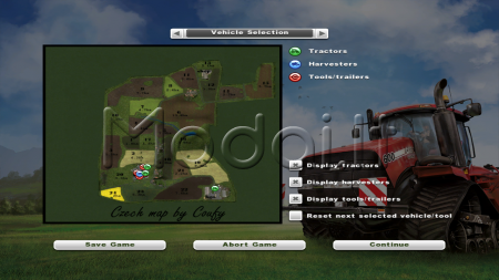 CZECH MAP BY COUFY