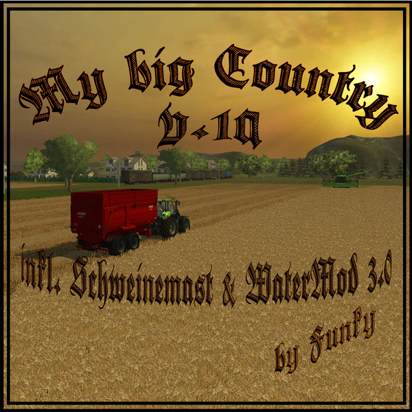 MY BIG COUNTRY V 1A FUTTERLAGER WATERMOD 3.0 SCHWEINEMAST