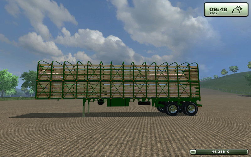 LIVESTOCK TRAILER GREEN PIG V 1.0