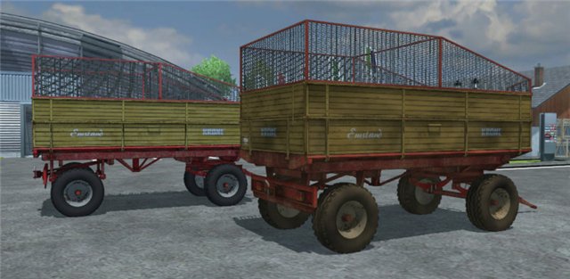 Krone Emsland mit Häckselgutaufbau v1.0 [FSM]-Team [mp]