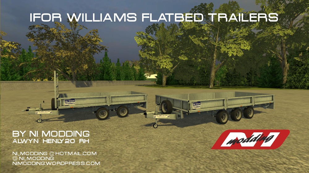 Ifor Williams Flat Bed Trailers