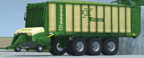 KRONE ZX 550D v 1