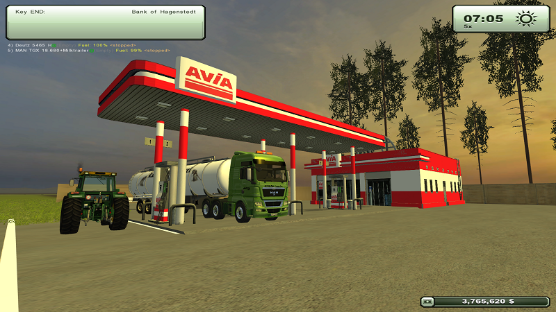 AVIA GAS STATION