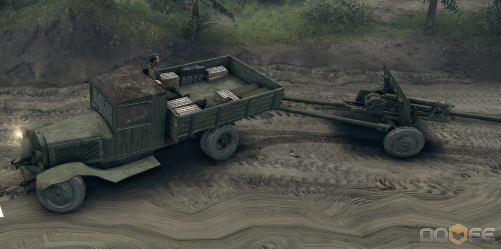 Мод ЗиС-5 и пушка ЗиС-3