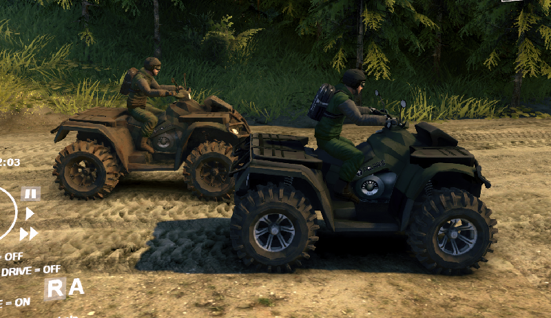 Мод квадроцикл Quad polaris 4x4 1.0