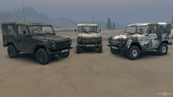 Мод Mercedes Benz 250 GD Wolf 0.9