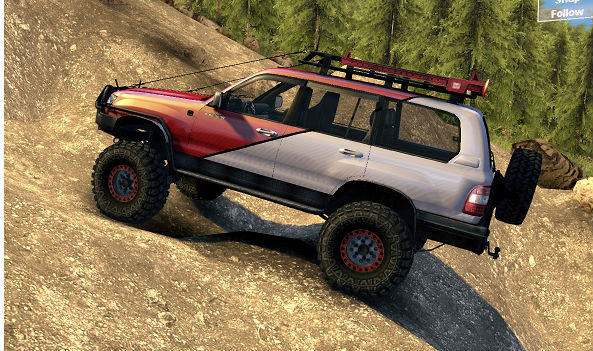 Мод Toyota Land Cruiser 100 SID v1.0