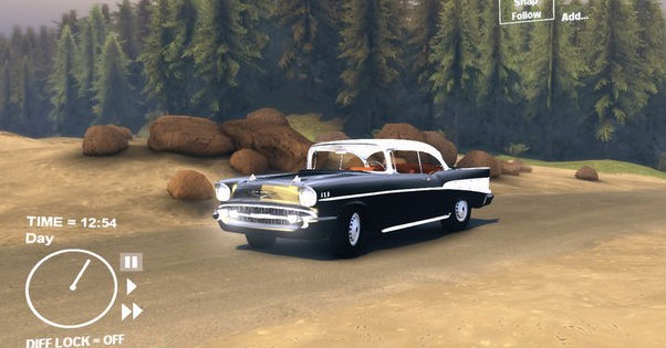 Автомобиль Chevrolet Bel Air 1957