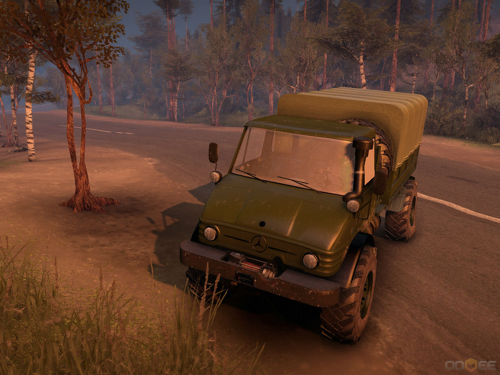 Грузовик Mersedes-Benz Unimog 406