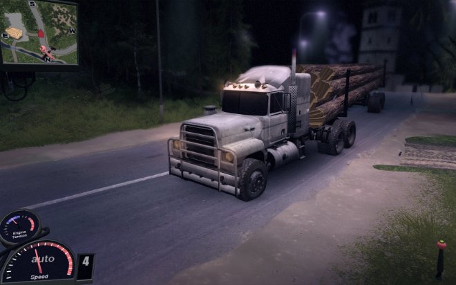 Грузовик- лесовоз MACK LOGGING