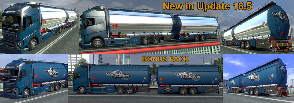 Мод BDF Tandem Truck Pack v19.0