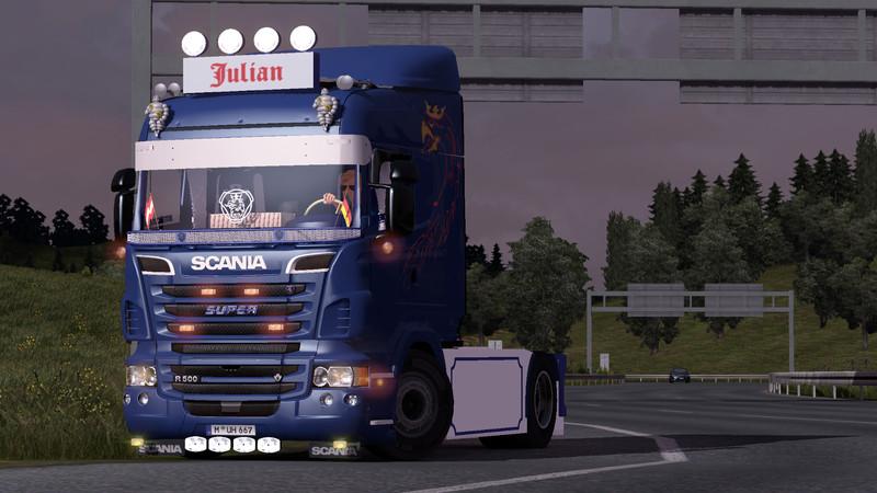 Мод Scania Highline v1.0