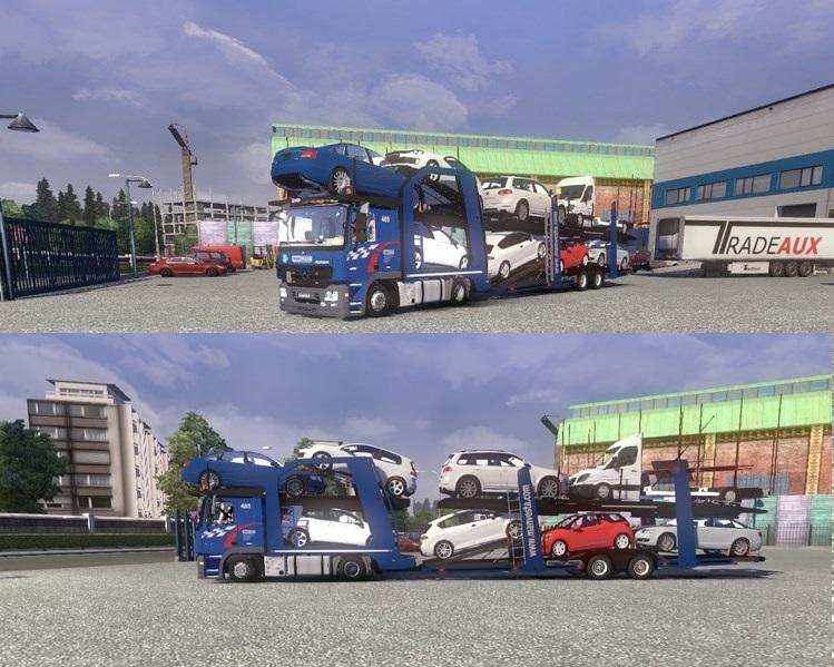 Мод Mercedes Actros MP3 Manvesta V2