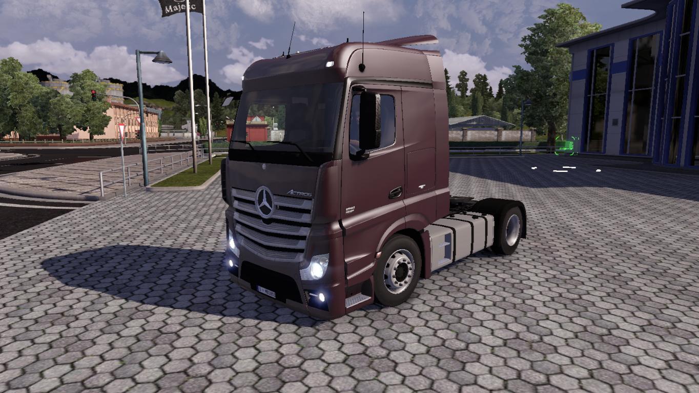 Мод Mercedes Benz Actros MP4 v4