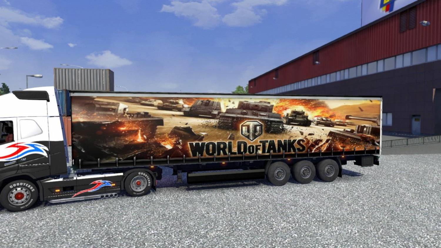 Прицеп World of tanks