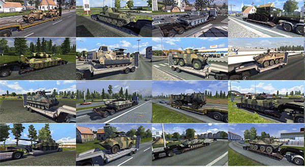 Сборник военных грузов v1.2