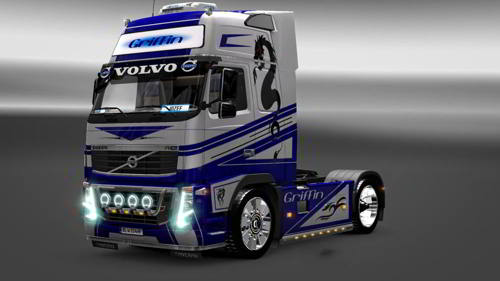 Скин Griffin для грузовика Volvo FH 2009
