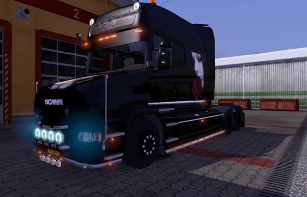 Скин для грузовика Scania T Longline