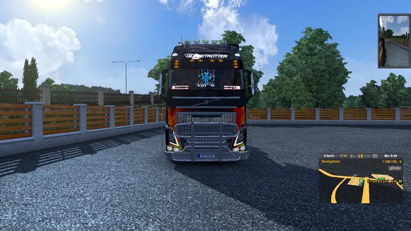 Скин Asphalt cowboys для грузовика Volvo FH2012