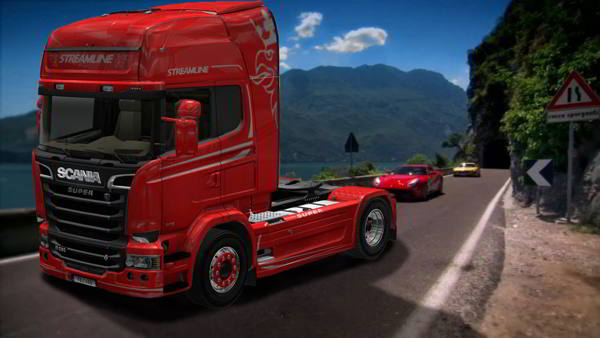 Скин для грузовика Scania Streamline