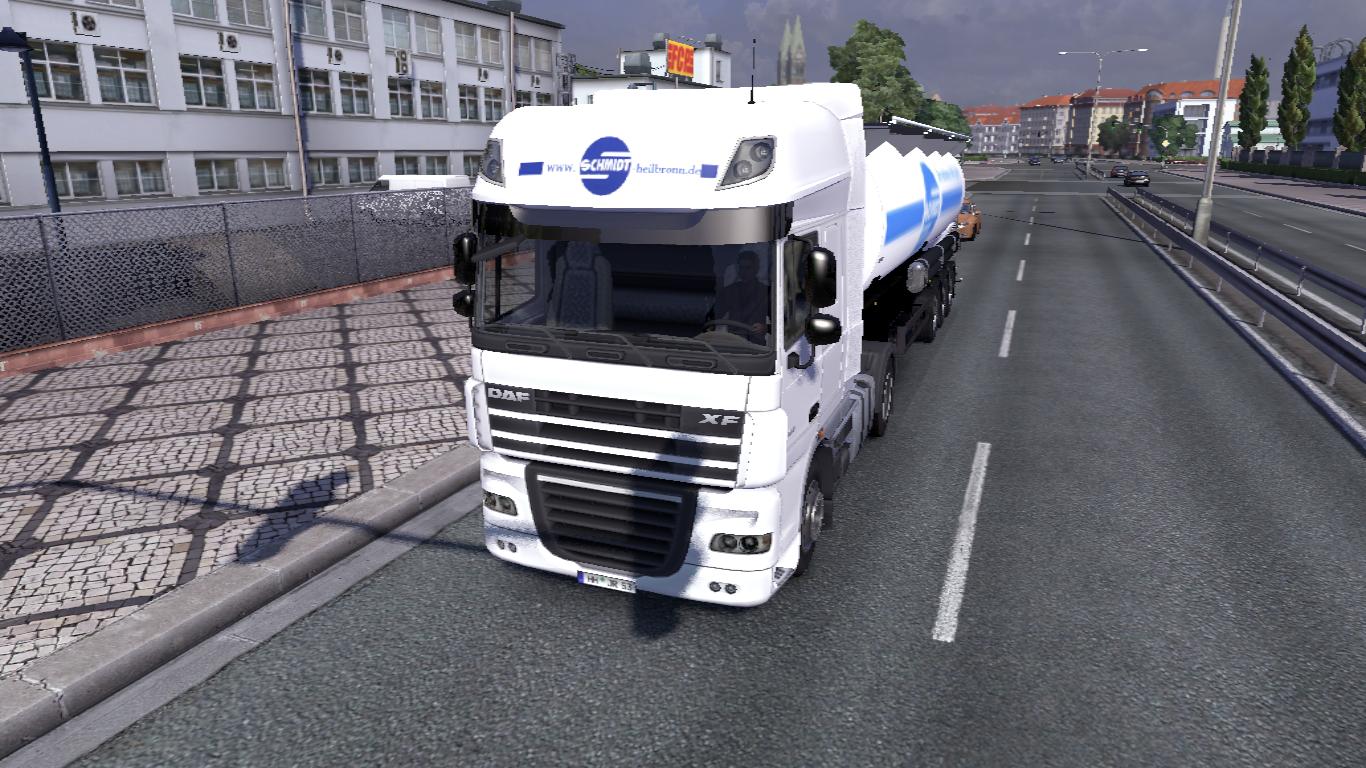 Скин Schmidt Heilbronn для грузовика DAF