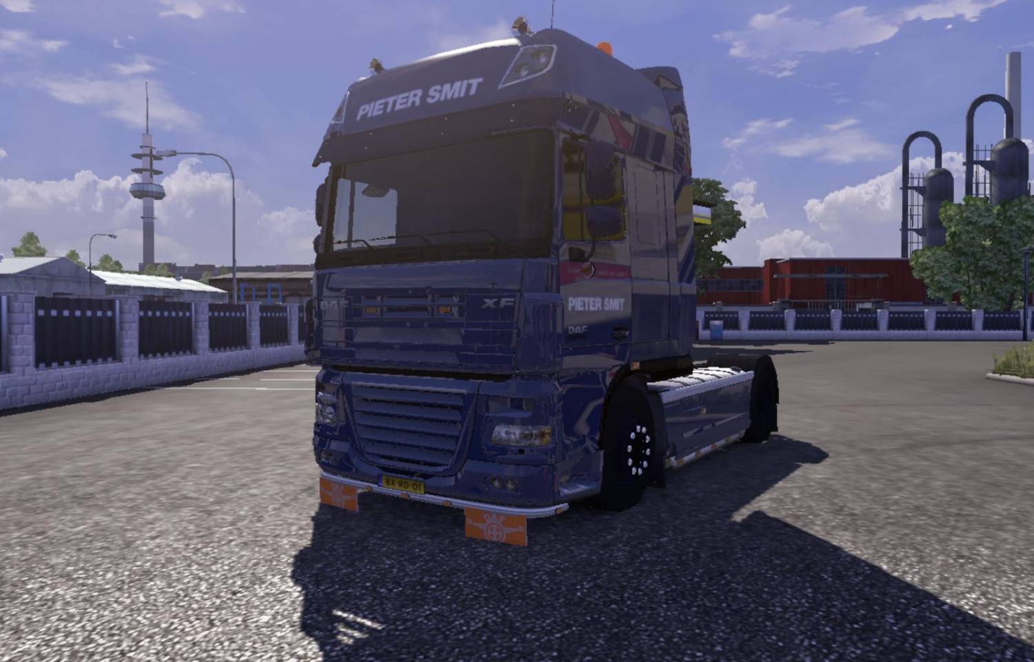 Скин Pieter Smit для DAF XF