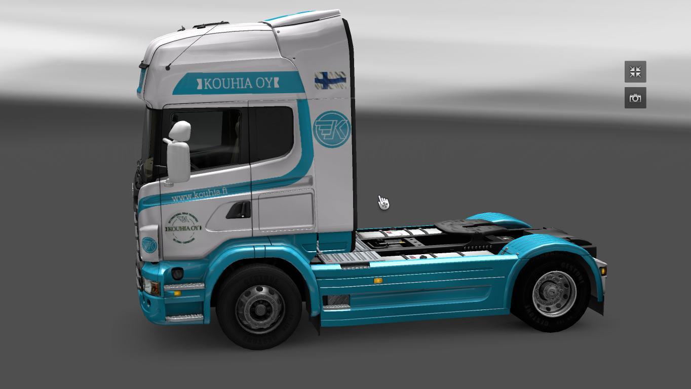 Скин Kouhia Oy (Finland) для Scania R