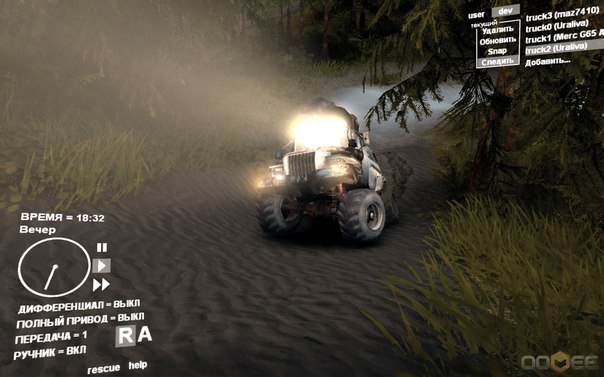 Карта для Spin Tires 2013 - Guirbaden-map 1.4