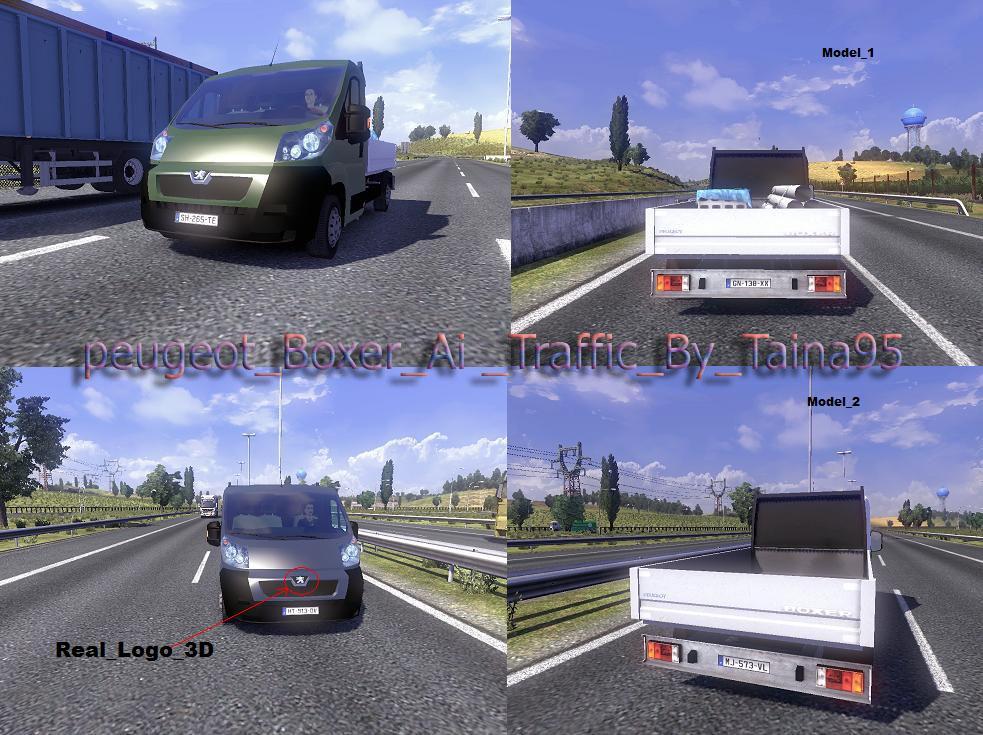 Мод Peugeot Boxer AITraffic Car