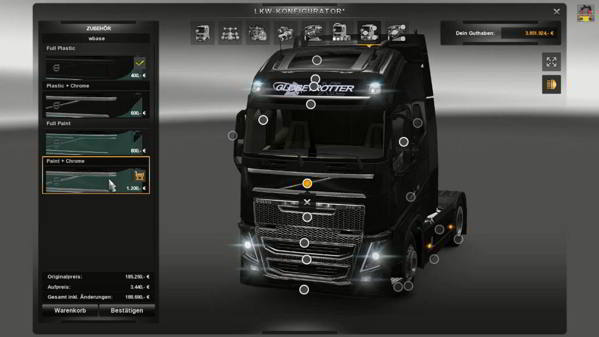 Тюнинг для грузовика Volvo FH 2012 v11.3
