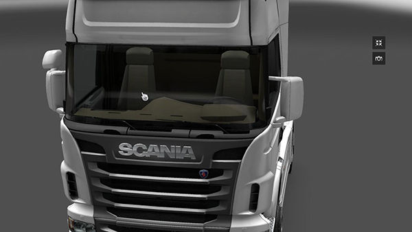Мод Новые зеркала для Scania R2009