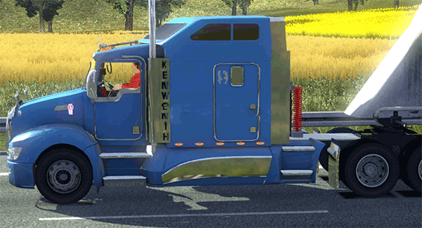 Kenworth T660 в трафик