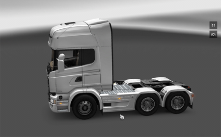 Боковые юбки Scania Streamline 6x2, 6x4