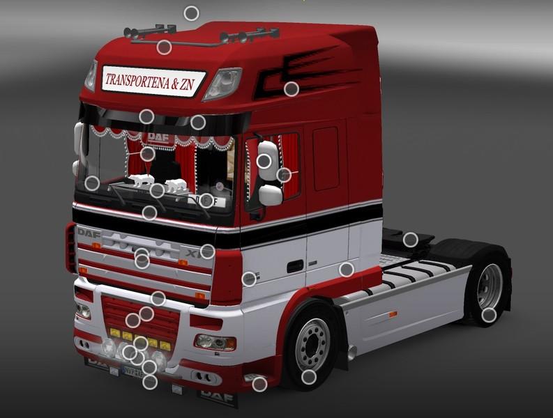 Мод DAF XF тюнинг