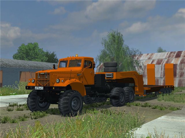 КрАЗ-255 и ЧМЗАП 9990 v2.0