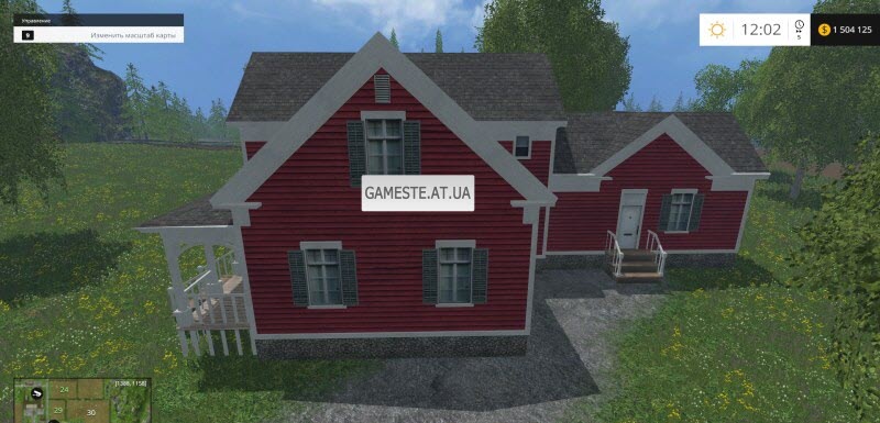 Placeable Red Suburb House v1.0