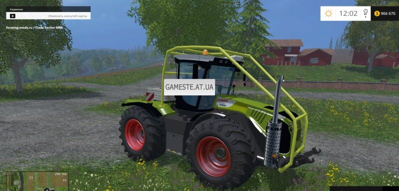 Claas Xerion 5000 Arceau Forest v1.0